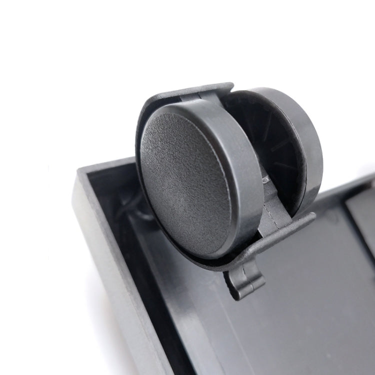 Computer Mainframe Host Adjustable Bracket  with Wheel, Size: S