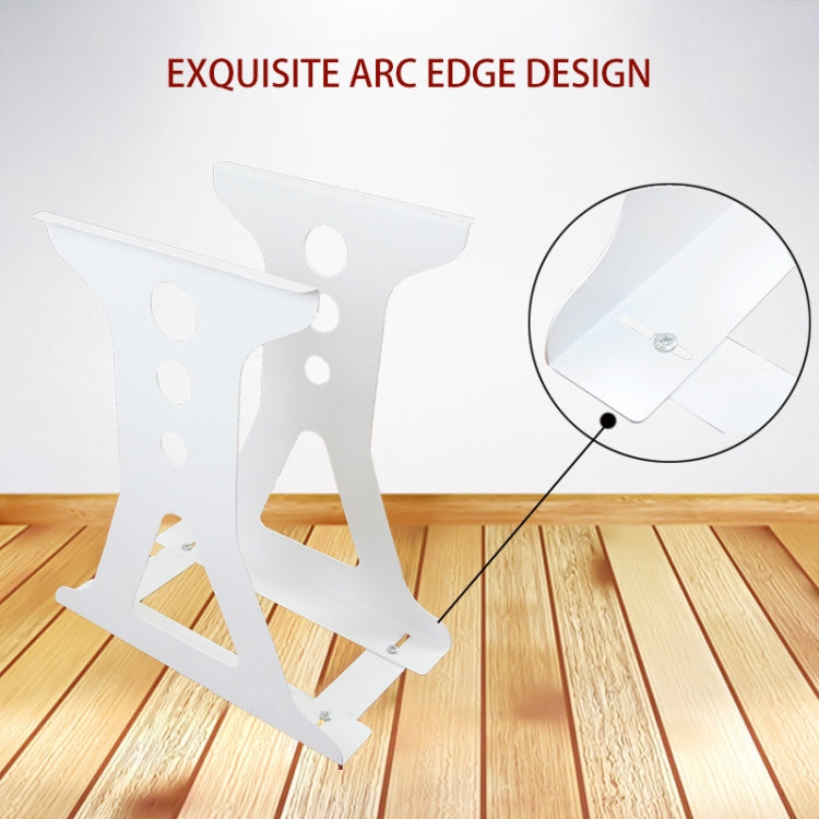 Universal PC Case Holder CPU Stand Hanging Adjustable Computer Mainframe Host Bracket, 160-225mm Width Adjustable