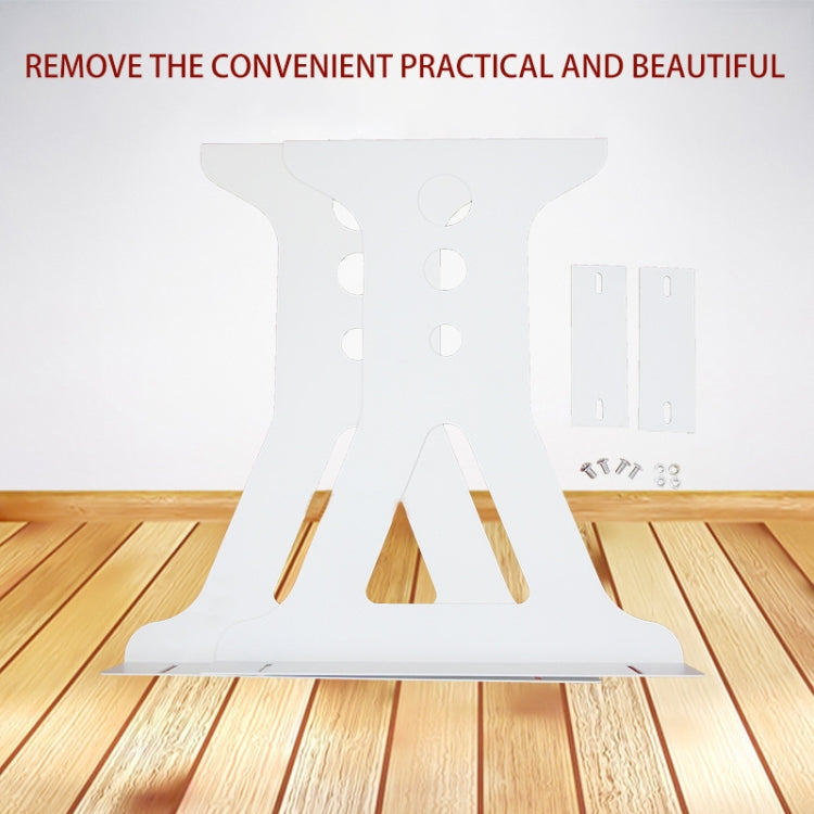 Universal PC Case Holder CPU Stand Hanging Adjustable Computer Mainframe Host Bracket, 160-225mm Width Adjustable