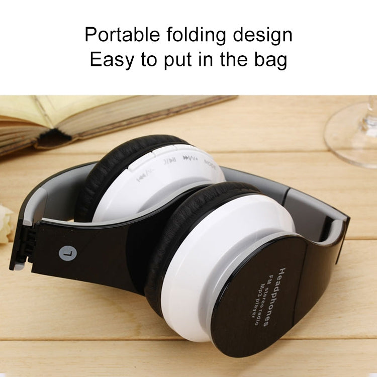 CYKE B01 Foldable Wireless Bluetooth Headset with Microphone, Support Call & TF Card & 3.5mm Aux & MP3 & FM