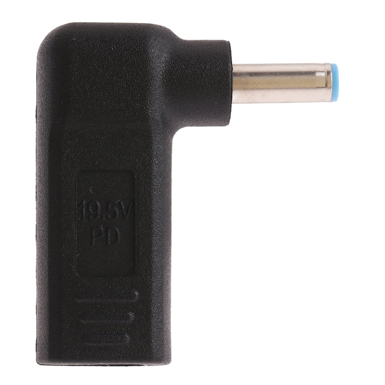 USB-C / Type-C Female to 4.5 x 3.0mm Male Plug Elbow Adapter Connector