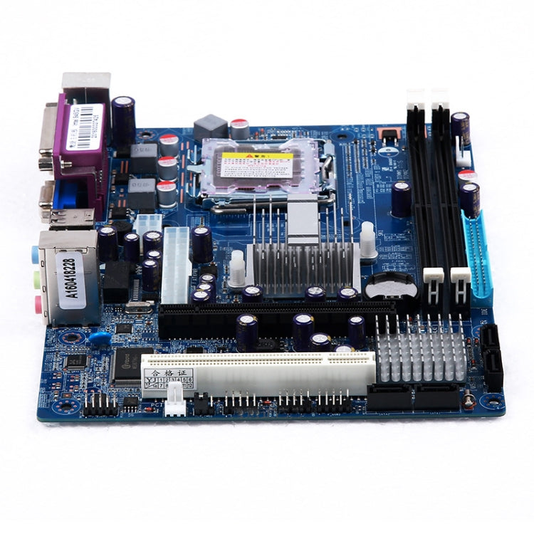 LGA 775 DDR2 Desktop Computer Motherboard for Intel 945GV Chip, Integrated Sound Card Graphics Card Network Card, Support Single / Dual Core