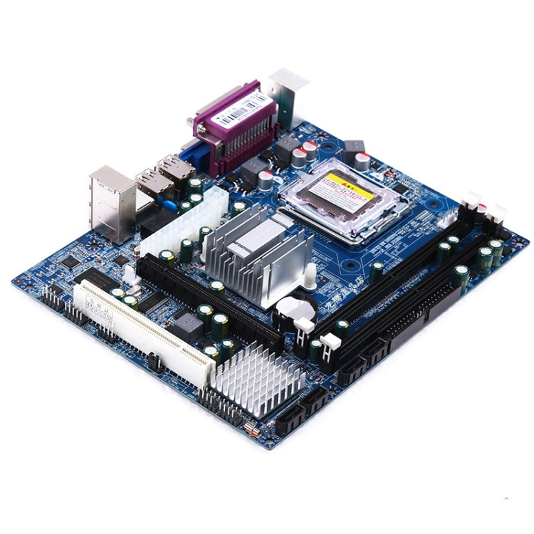 LGA 775 DDR2 Desktop Computer Motherboard for Intel G31 Chip, Sound Card Graphics Card Network Card Fully Integrated