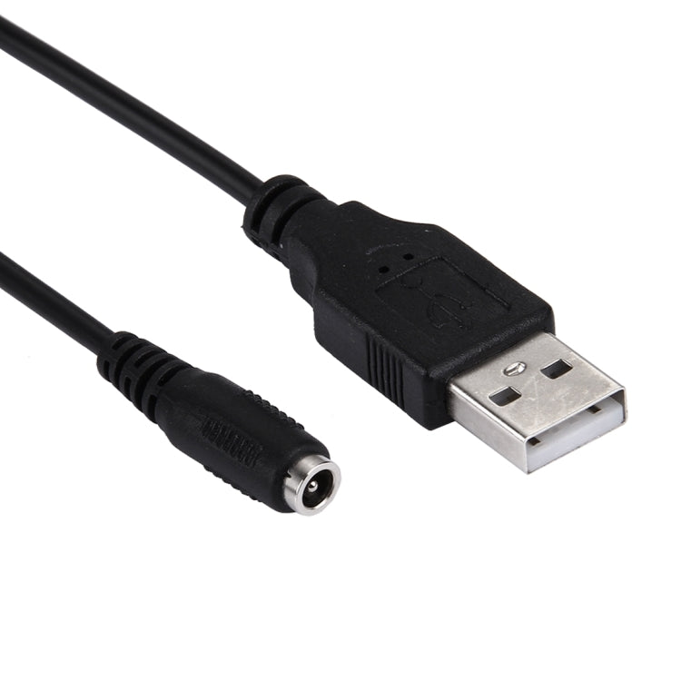 USB 2.0 Male to 3.5 x 1.35mm Female Interfaces Power Adapter Spring Coiled Cable for Laptop Notebook, Length: 40-100cm