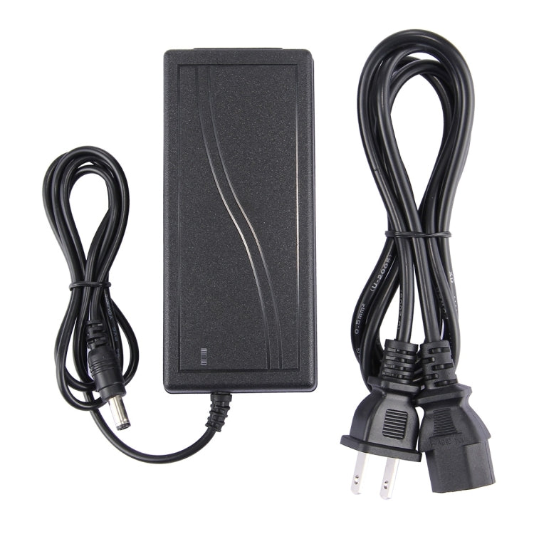 12V 5A AC / DC 5.5 x 2.5mm Power Supply Charger Adapter for LED, US Plug(Black)