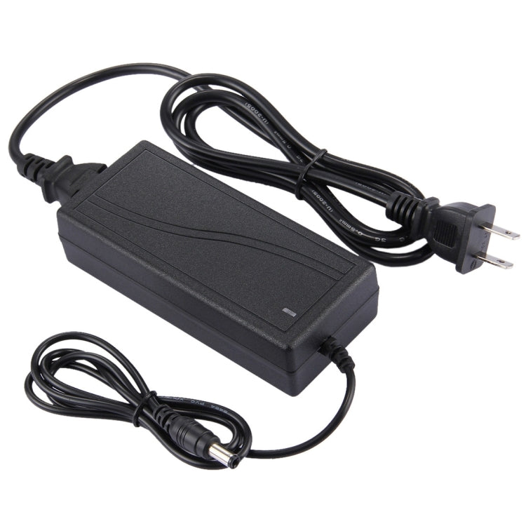 12V 5A AC / DC 5.5 x 2.5mm Power Supply Charger Adapter for LED, US Plug(Black)