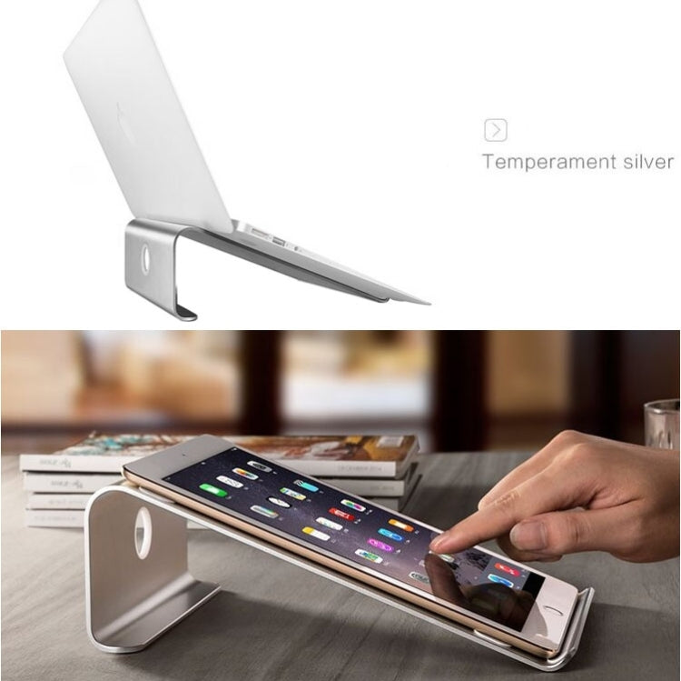 Aluminum Cooling Stand for Laptop, Suitable for Mac Air, Mac Pro,  iPad, and Other 11-17 inch Laptops