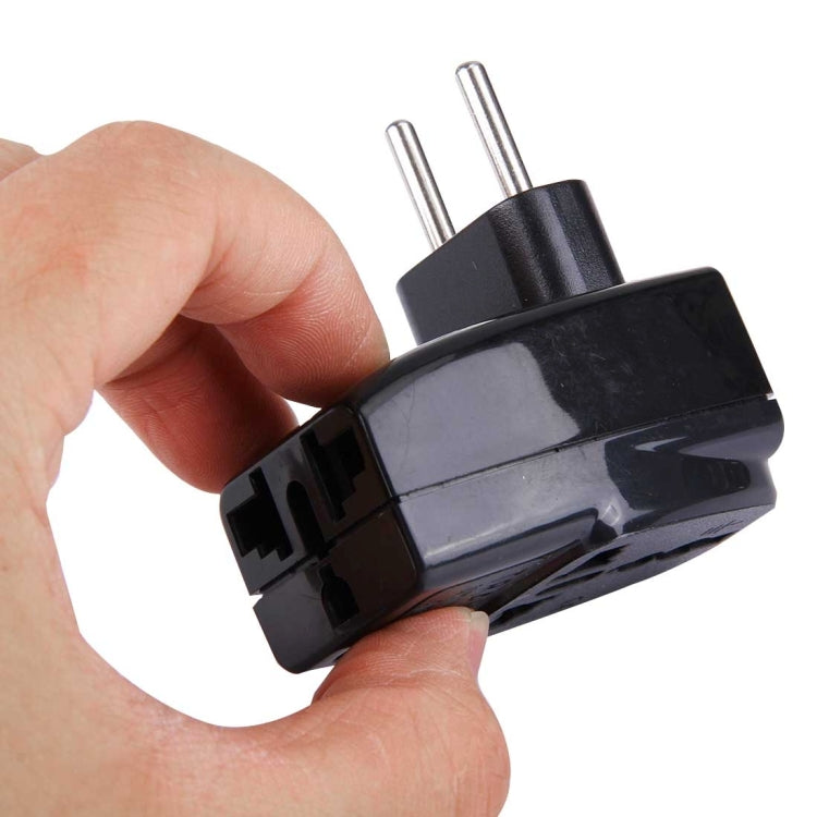 WDS-9C Portable Universal Plug to EU Plug Adapter Power Socket Travel Converter