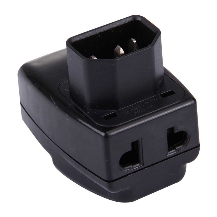 WDS-320 Portable Universal Plug to PDU Server C14 Socket Adapter Power Travel Converter