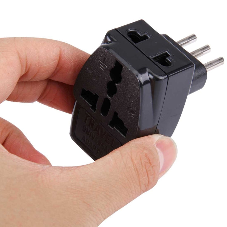 WDS-12A Portable Universal Plug to Italy Plug Adapter Power Socket Travel Converter
