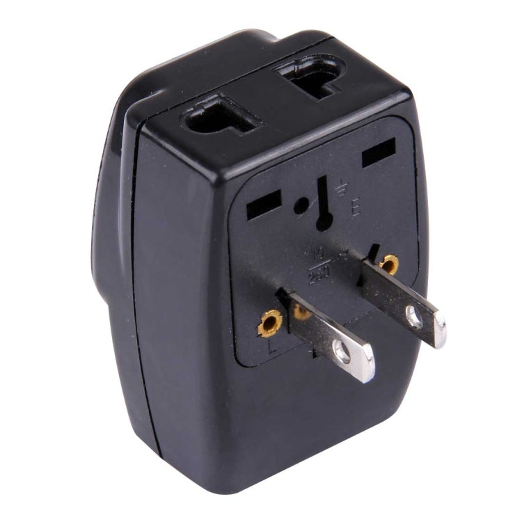 WDS-6 Portable Universal Plug to US Plug Adapter Power Socket Travel Converter