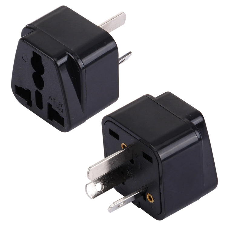 WD-16 Portable Universal Plug to AU Plug Grounded Adapter Power Socket Travel Converter
