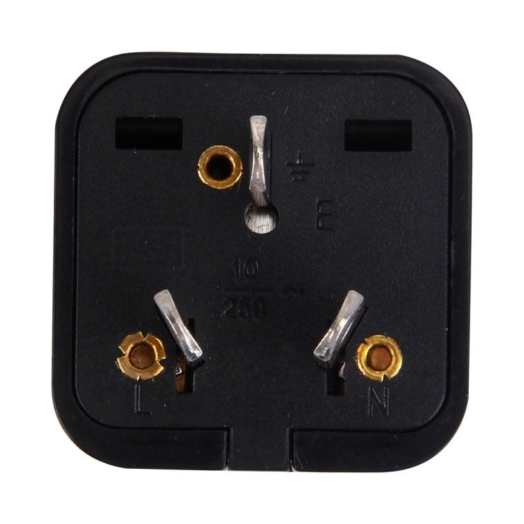 WD-16 Portable Universal Plug to AU Plug Grounded Adapter Power Socket Travel Converter