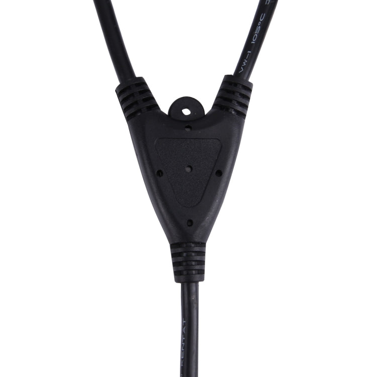 C20-2*C13 2 in 1 16A to 10A Splitter Power Y Adapter Cable, Length: 35cm