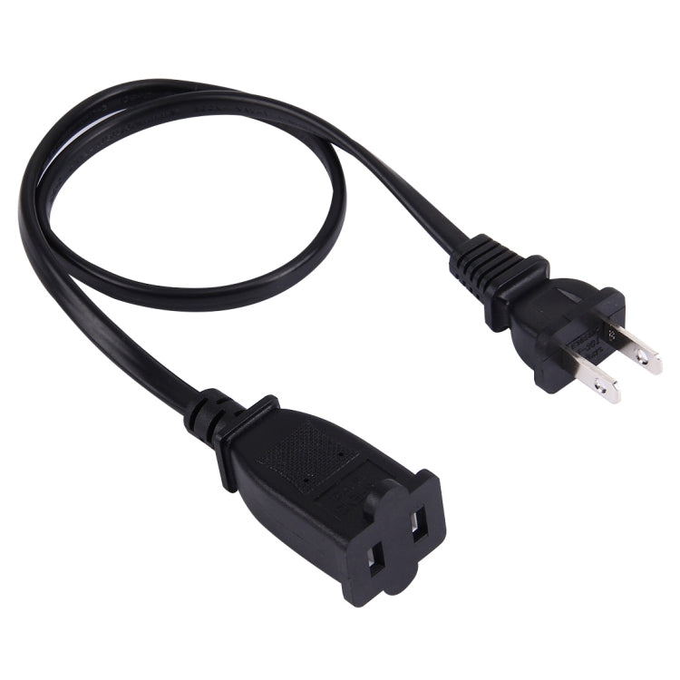 US Plug Male to Female Power Extension Cable, Length: 50cm