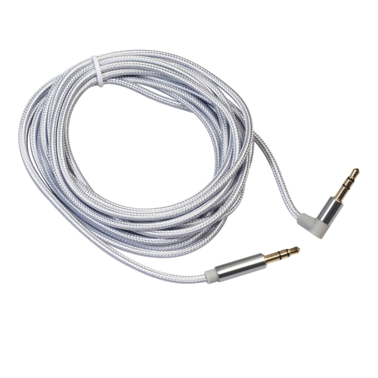 AV01 3.5mm Male to Male Elbow Audio Cable, Length: 3m