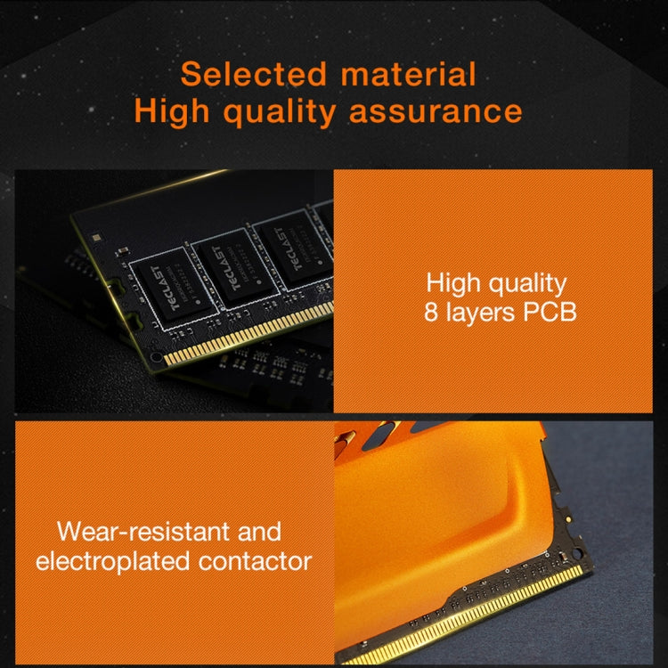 TECLAST A30 1.2V DDR4 2400MHz 4GB Memory RAM Module for Desktop PC