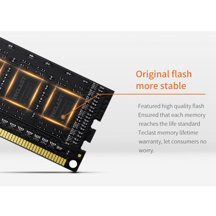 TECLAST S10 1.5V DDR3 1600MHz 8GB Memory RAM Module for Desktop PC
