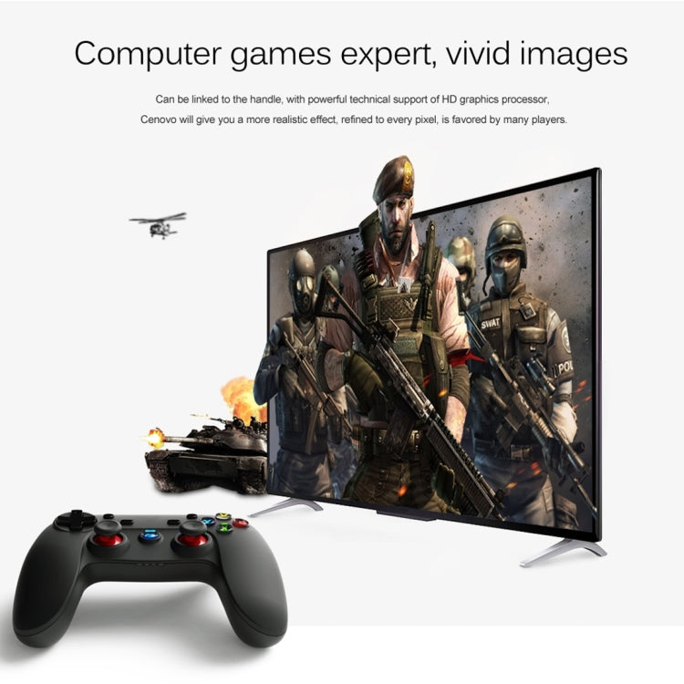 Cenovo Mini PC / TV Box King Kong with 720P Voice Camera, Support Windows 10 OS, Intel Cherry Trail Z8300 Quad Core 1.84GHz, RAM: 4GB, ROM: 64GB, Built in Dual Band WiFi, Bluetooth 4.0(Black)