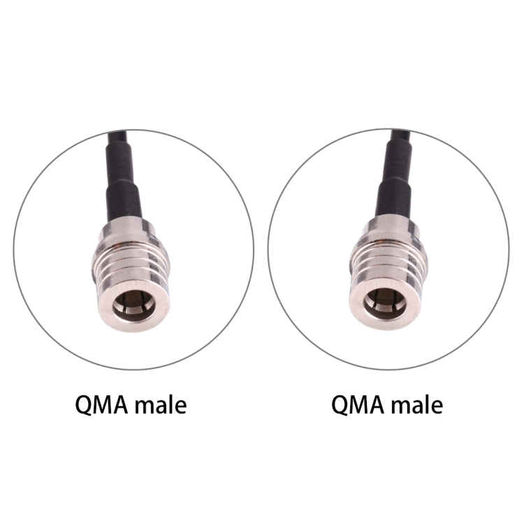45cm QMA Male to QMA Male Adapter Cable
