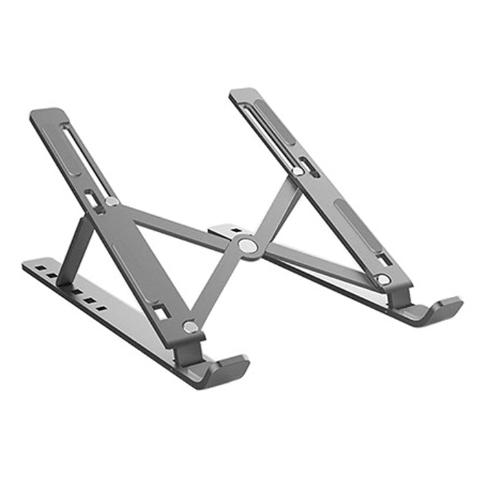 Aluminum Alloy Laptop Height Extender Holder Stand Folding Portable Computer Heat Dissipation Bracket, Size: 24x16.5x5.5cm