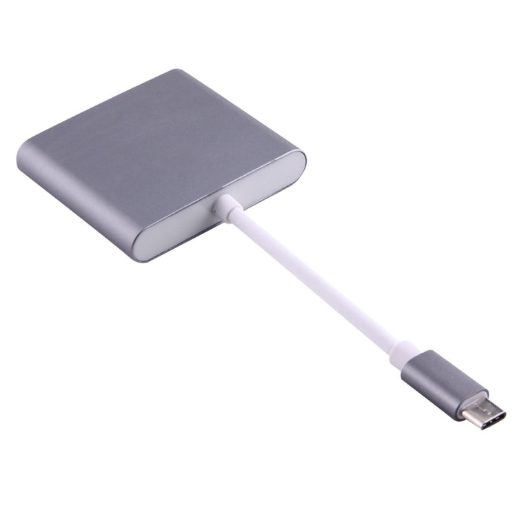 USB-C / Type-C 3.1 Male to USB-C / Type-C 3.1 Female & HDMI Female & USB 3.0 Female Adapter