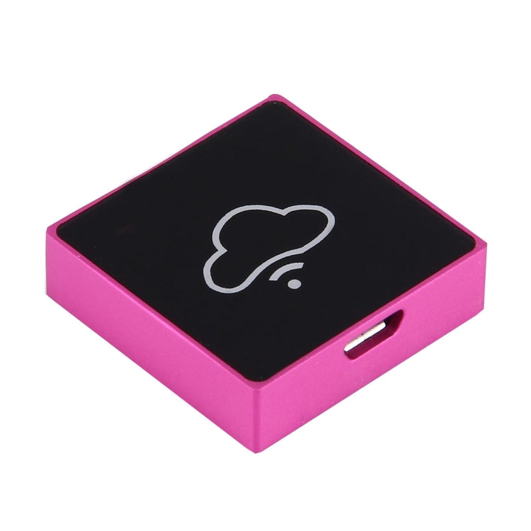 BOX ONE Mini WiFi Wireless Storage Box Hard Drive Disk USB Driver Card Reader for Mobile Phones & Tablets, Compatible with Android 3.0 or Above and IOS 5.1.1 or Above, Support Micro SD Card / TF Card up to 128GB, Size: 31 x 8 mm(Magenta)