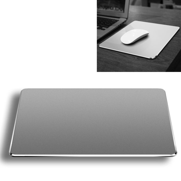 Aluminum Alloy Double-sided Non-slip Mat Desk Mouse Pad, Size : L