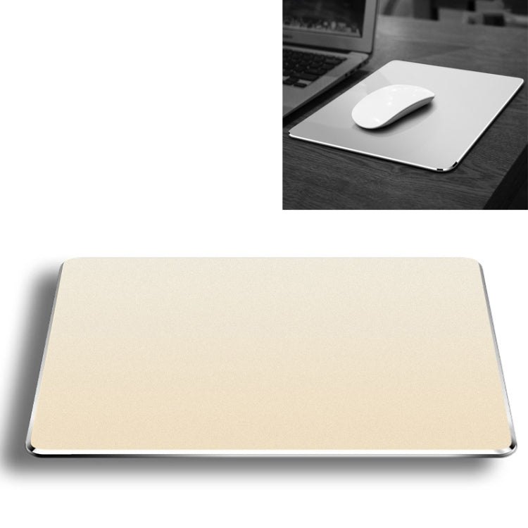 Aluminum Alloy Double-sided Non-slip Mat Desk Mouse Pad, Size : L