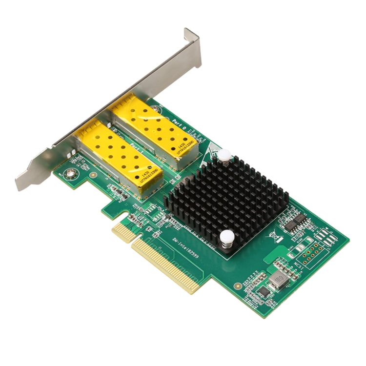 TXA037 Intel 82599 Dual SFP Port  PCI Express FCoE PCIe x8 10 Gigabit Ethernet Network Optical LAN Card Adapter