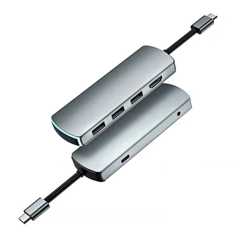 Basix Mate6 6 In 1 Multi-function Type-C / USB-C HUB Expansion Dock