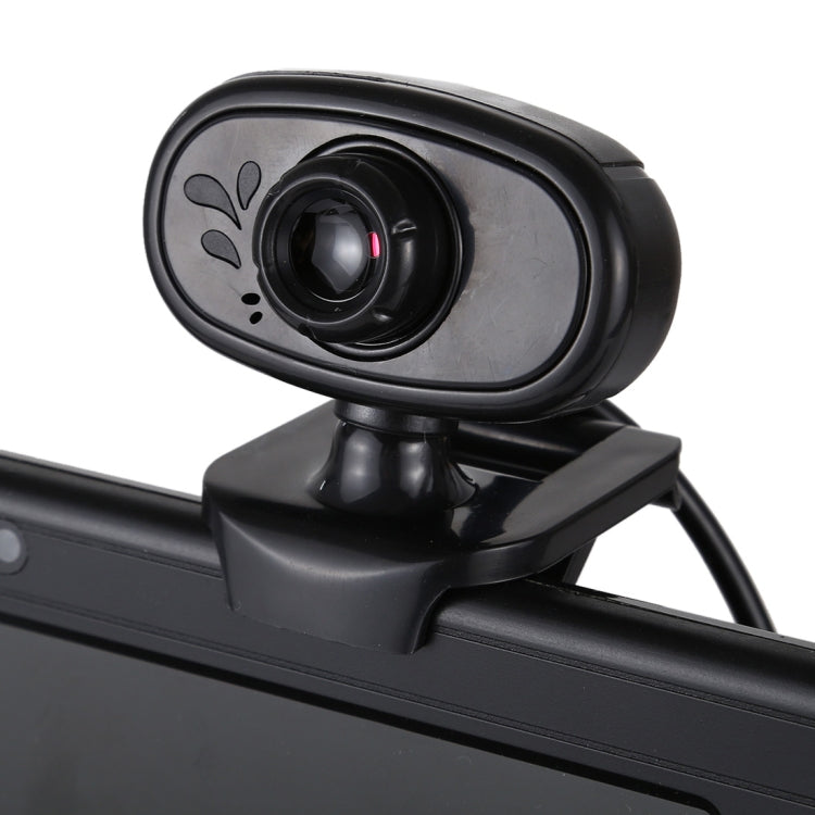 MSK-03 480P USB Camera WebCam with Microphone(Black)