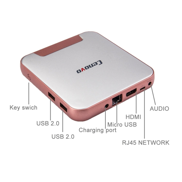 Cenovo MINIPC2 TV Box Windows 10 Mini PC, Intel Cherry Trail Z8300 Quad Core 1.84GHz, RAM: 2GB, ROM: 32GB, Support WiFi / HDMI / Bluetooth / USB(Silver)