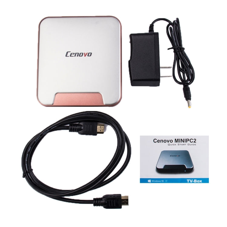 Cenovo MINIPC2 TV Box Windows 10 Mini PC, Intel Cherry Trail Z8300 Quad Core 1.84GHz, RAM: 2GB, ROM: 32GB, Support WiFi / HDMI / Bluetooth / USB(Silver)