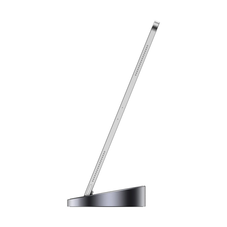 ROCK RCB0724 12 in 1 3 USB-C / Type-C + 2 USB 2.0 + 2 USB 3.0 + RJ45 Gigabit Ethernet Port + VGA + HDMI Multi-Function HUB Laptop Stand Base with SD / TF Card Slot & 3.5mm Jack