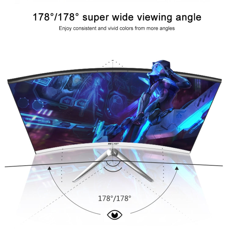 24 inch 75Hz HD 1080P Curved Screen MVA LCD Display Gaming Monitor