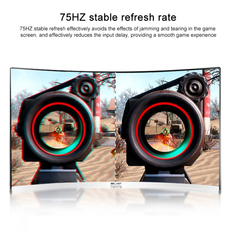24 inch 75Hz HD 1080P Curved Screen MVA LCD Display Gaming Monitor