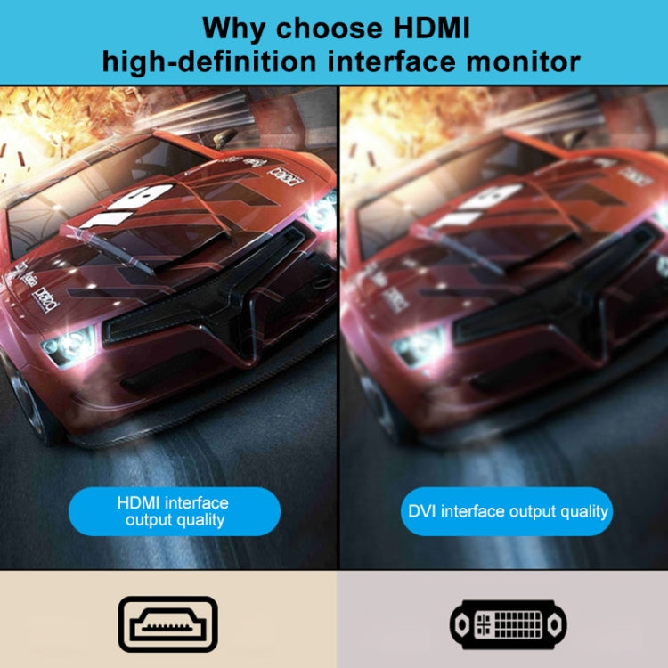 24 inch 75Hz HD 1080P Ultra-thin Flat Panel Screen MVA LCD Display Gaming Monitor without Frame