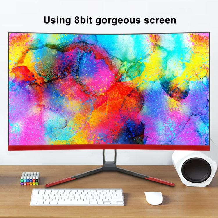 27 inch 75Hz HD 1080P Curved Screen MVA LCD Display Gaming Monitor without Frame