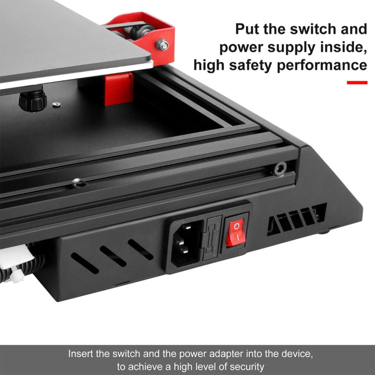 [US Warehouse] M09 3.5 inch Screen Auto-leveling Auto Feeding 3D Printer with Aluminum Heated Bed Tempered Glass Platform