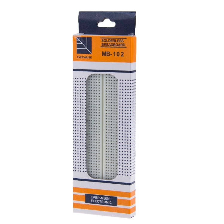 Nickel Silver Plated MB-102 Solderless Breadboard