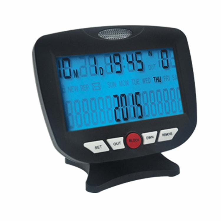 TM-PA009A Large LCD Display Landline Telephone Call Blocker with Blacklist & Whitelist Functions(Black)