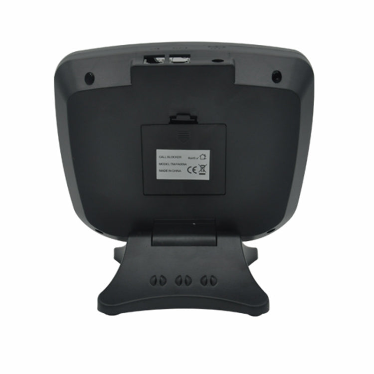 TM-PA009A Large LCD Display Landline Telephone Call Blocker with Blacklist & Whitelist Functions(Black)