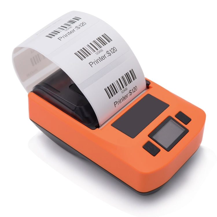 Automatic Label Printer Handheld Portable Small Bluetooth Thermal Printer(Red)