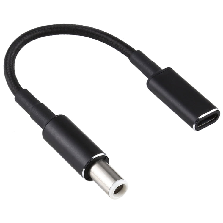 PD 100W 18.5-20V 7.4 x 0.6mm to USB-C / Type-C Adapter Nylon Braid Cable for Dell