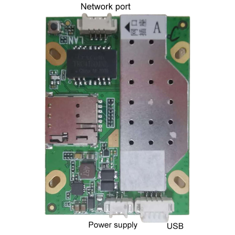 4G Module WiFi 4G Router, Support Wired / Wireless, Dual Network Port 4G + Wireless Hotspot + Serial Port
