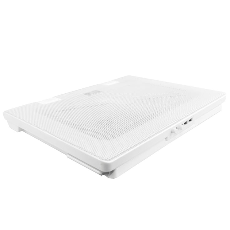 NUOXI S500 5 Fans Ultra Silent CPU Notebook Computer Cooling Base USB Cooler Pad with 2 x USB Ports & 2 Switchs