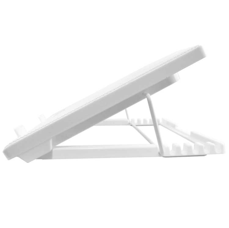 NUOXI S500 5 Fans Ultra Silent CPU Notebook Computer Cooling Base USB Cooler Pad with 2 x USB Ports & 2 Switchs