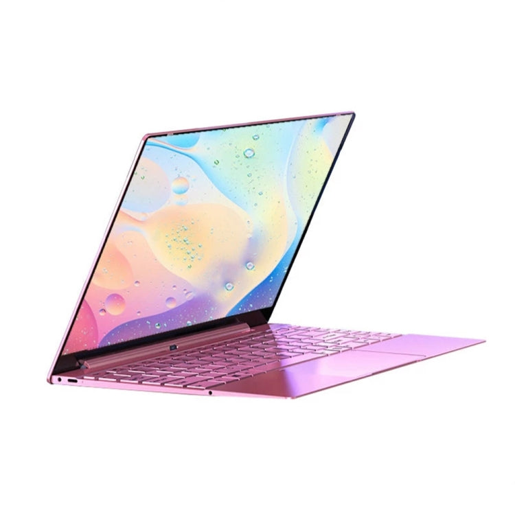F20 Laptop, 14 inch, 12GB+256GB, Windows 10 OS, Intel Celeron N5095 Quad Core 2.0-2.9GHz, Support TF Card & Bluetooth & WiFi, US Plug(Rose Gold)