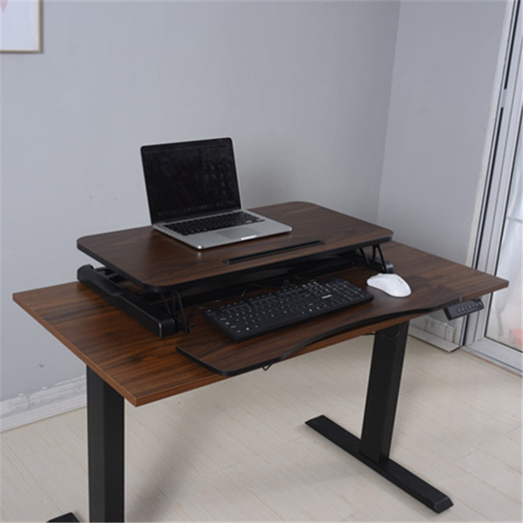 Foldable Standing and Liftable Computer Desk Workbench